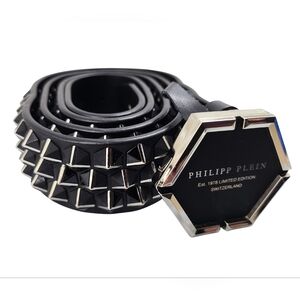 PHILIPP PLEIN ☆ Limited Edition Studded Belt ☆ 115cm